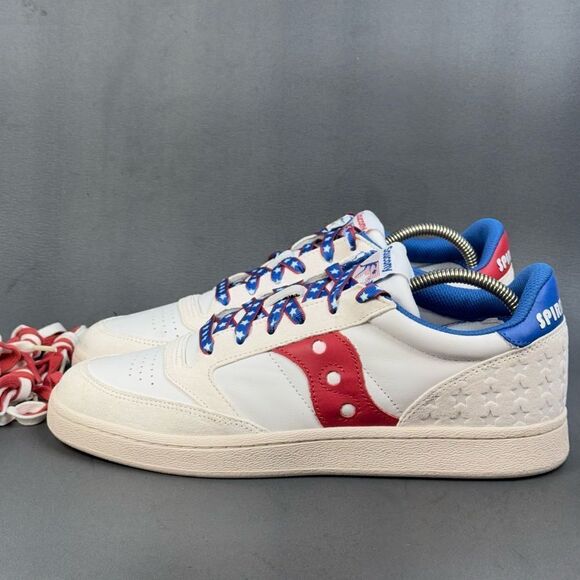 Saucony Other - Saucony JAZZ COURT 1776 Patriotic Stars & Stripes sneaker shoes men’s 11.5